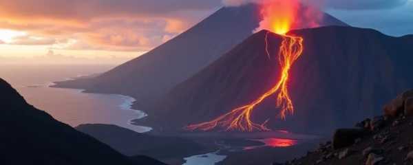 volcan actif