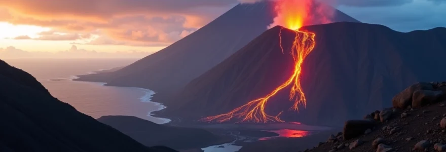 volcan actif