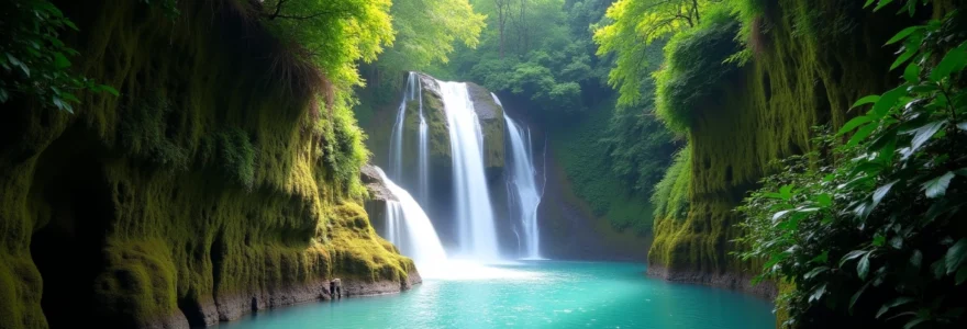 cascades naturelles de La Réunion