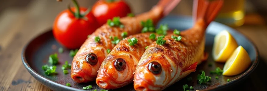 poissons grillés